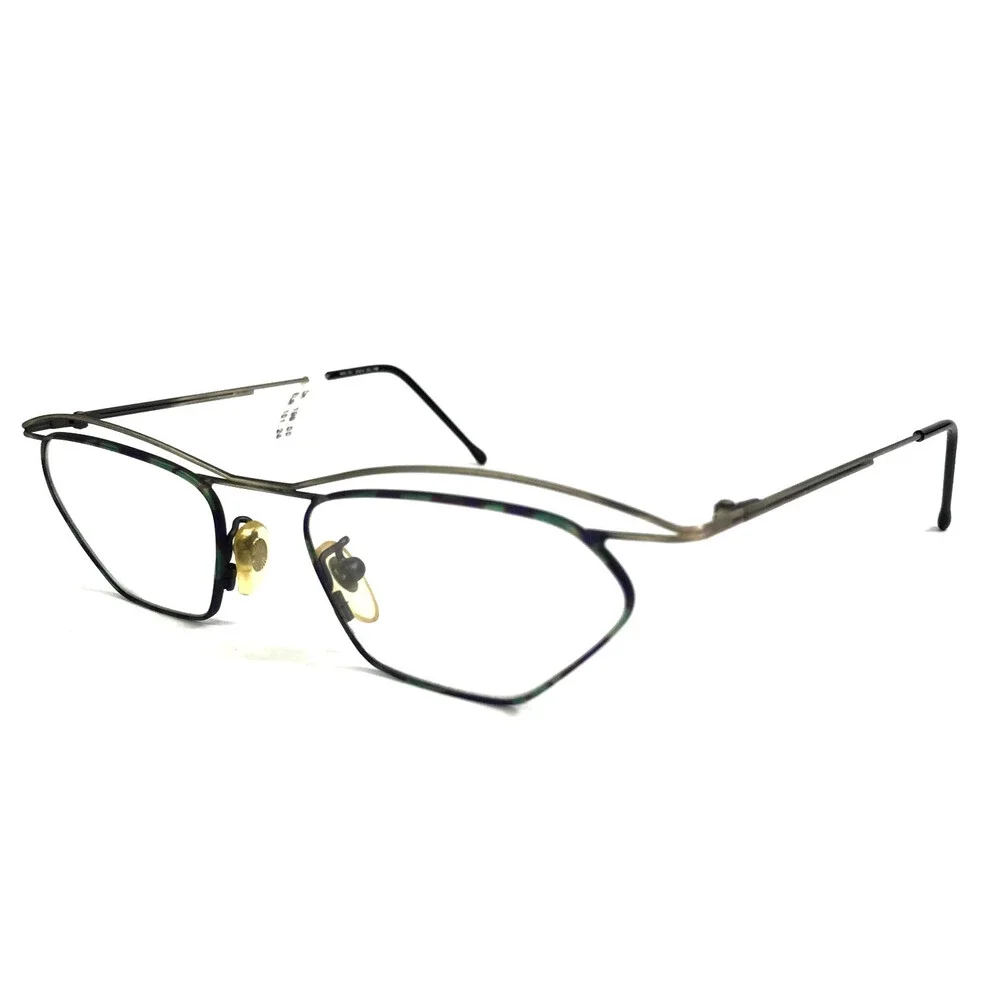 Select Eyeglasses Frame MOD.5021 COL.1126 Matte Blue Green Stripe MCM 52-19-125